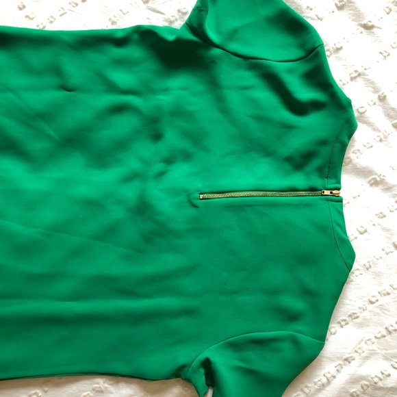 Green Shift Dress - Picture 4 of 4